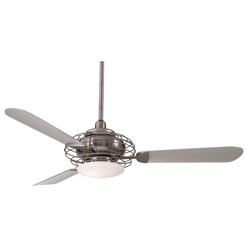 Minka Aire 52" Acero Retro 3Blade Ceiling Fan & Reviews Wayfair